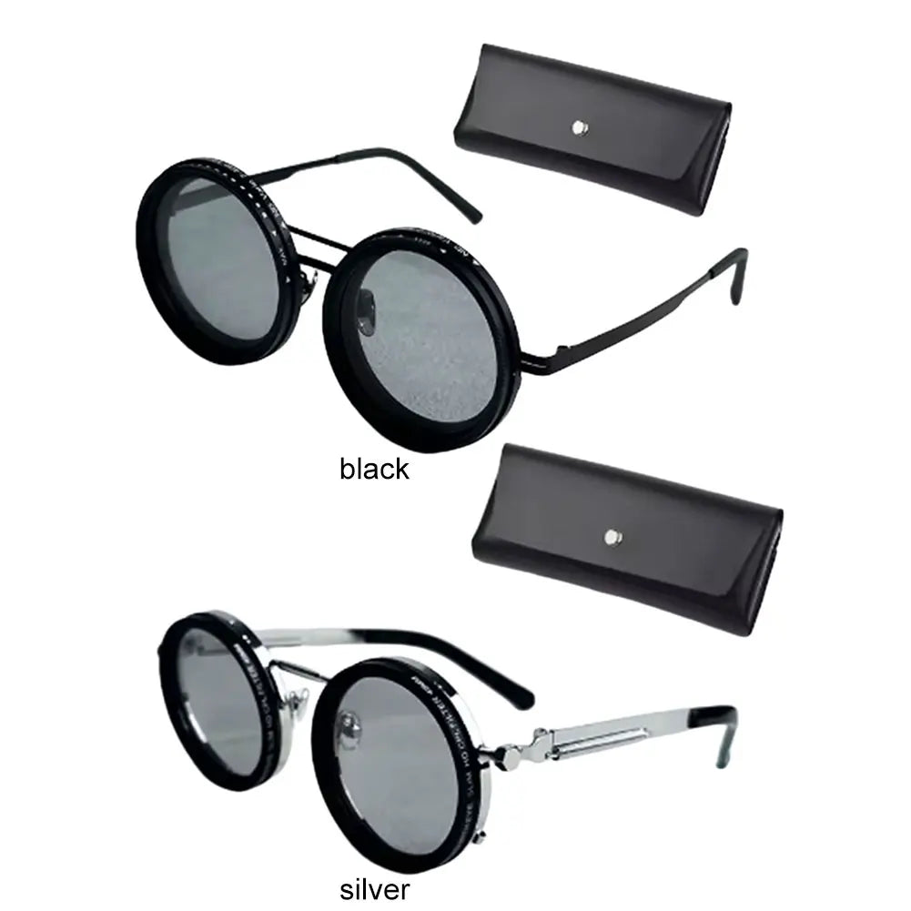 Adjustable 1-9 levels Sunglasses ND Filter Fishing Polarized