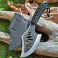 Stainless Steel Survival Tomahawk Ax: Nylon Sheath