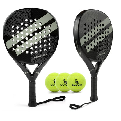 IANONI Paddle Set With 3 Balls Carbon Fiber