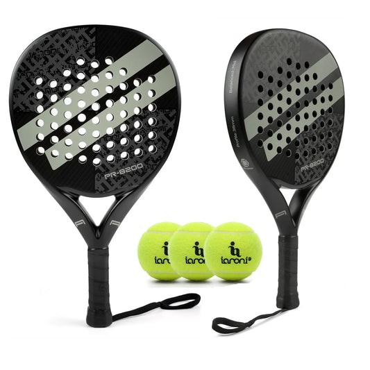 IANONI Paddle Set With 3 Balls Carbon Fiber