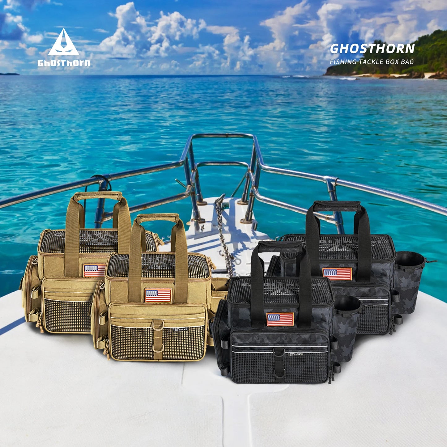 Fishing Tackle Bags Salt Water Resistant