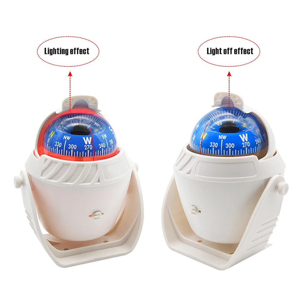 Waterproof Nautical Compass Sea Pivoting Marine Boat