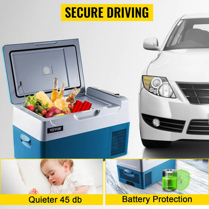 Succebuy 12V Portable Refrigerator Refrigerator App Control(-4℉~68℉)
